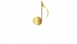 Mirage of Voice Music Academy logo with a gold eighth note.